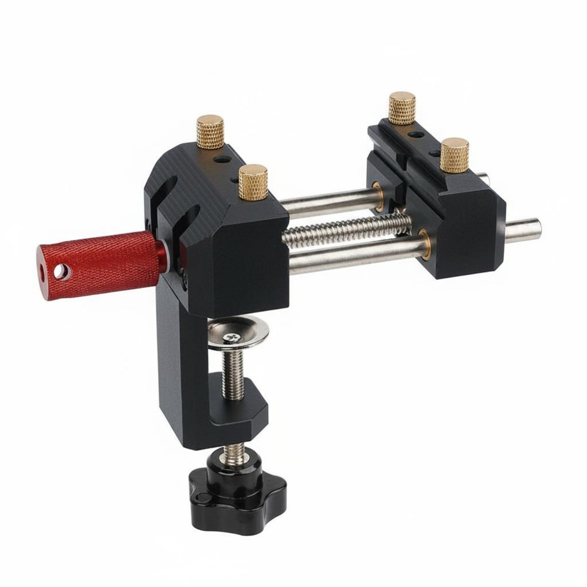 Mini Bench Vise Space-Saving Desktop Clamp Vise Non-Slip Grip for Workshop