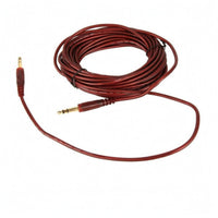 Coiled 6.35 Mm Instrument Cable Gold Tips 6.35 Mm Audio Cable Metal Plugs Insulated