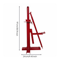 Manual Tire Changer Portable Tire Mounting Tool Non-Electric Bead Breaker for Home Mechanics, Home Workshop