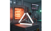 High-Temperature Triangular Crucible Stand Heat-Resistant Ceramic Crucible Support Stable Laboratory Hardware