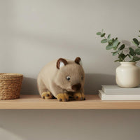 Gift Idea Wombat Stuffed Animal Soft Realistic Wombat Plushie for Kids, Playtime