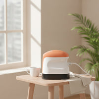Portable Mini Heat Press Handheld Heat Transfer Machine Compact Press Corded for Crafters, Hobbyists, Textile Printing, Home Crafts