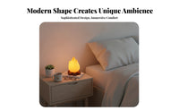 Touch Control Campfire Night Light Decorative Flame-Shaped Lamp Portable Log Base Lamp Cordless for Bedside