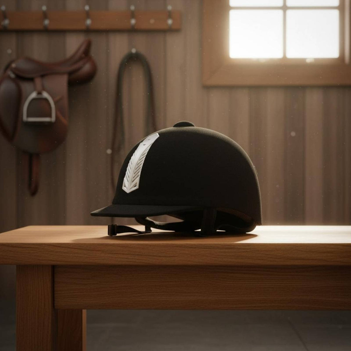 Breathable Equestrian Helmet Safety-Focused Sports Gear Easy to Clean