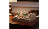 Watch Pillow Display Stand Solid Wood Wooden Bracelet Display Tray Scratch Protection Removable Pillow Watch Holder for Retail Store, Market Stall