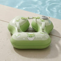 Shoulder Strap Axillary Swim Float Double Buckle Inflatable Baby Buoy Seat Press-to-Inflate Swim Float with Seat Padded