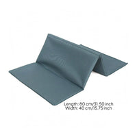Raised Center Tri-Fold Pad Board Three-Panel Foldable Pad Board Stitched Edges