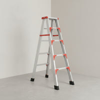 Step Ladder Ladder Aluminum Double-Sided Ladder Non-Slip for Homeowners, Photographers, Home Maintenance, Indoor Work, Photography Studio