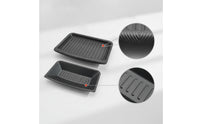Under-Seat Storage Box with Cover Concealed Under Seat Storage Box Car Organizer Tray with Lid Slim Container