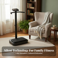 Shaking Base Machine with Handle Speaker Standing Shaker Base with Handrail Adjustable Speed Levels for Seniors, Indoor, Living Room