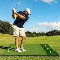 golf hitting mat