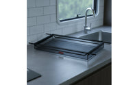 Mesh Bag with Support Rods Outdoor Mesh Storage Bag Organizer for Camping