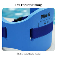 Non-Inflation Design EVA Foam Buoyancy Belt Lightweight Swim Buoyant Belt Long-Lasting for Adults, Beginners, Snorkeling