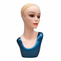Hairpiece Display Head Form Long-Lasting Hairpiece Display Headform Glossy