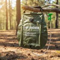 Temperature Indicator Solar Shower Bag Camping Shower Bag Outdoor Gear for Campers, Hikers, Hiking, Beach