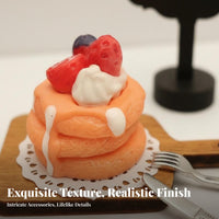 Dollhouse Cake Display Realistic Detail Miniature Dessert Set Detailed Craftsmanship Miniature Bakery Food for Adults, Dioramas, DIY Projects, Kitchen