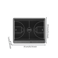 Lightweight & Portable Electronic Board Sturdy Construction Electronic Coaching Board Single-Key Erase for Training, Courtside