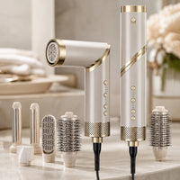 Multifunction 5-in-1 Hair Styler Set Volumizing 5-in-1 Hair Dryer Brush Set Fast Drying Blow Dryer Brush Detachable for Women, Home