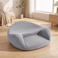 Ergonomic Floor Cushion with Backrest Supportive Meditation Cushion Comfortable Furniture Sturdy for Yogis
