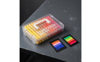 36 Pieces Fine Soft Tips Acrylic Marker Set Direct-Liquid 36-Piece Marker Set Layered Organizer Sketch Pens Rounded Barrels for Drawing, Coloring