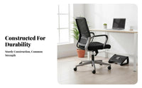 Improves Posture Under-Desk Footstool Anti-Slip Design Adjustable Footrest with Massage Rollers Sturdy Leg Rest for Telecommuting Workers, Students, Shorter Indivi Double S, Workstation, Home, Study Room