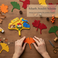 DIY Felt Autumn Leaf Keychain & Bag Charm Kit