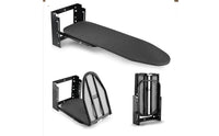 Wall Mounted Ironing Board Space-Saving Foldaway Ironing Board Furniture Fold-Away Adjustable Height for Laundry Room, Apartment