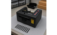 Metal Body Automatic Adhesive Tape Cutter Smart Sensing Desktop Tape Cutting Machine Even Feeding Office Supply Compact