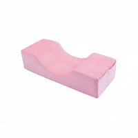 Comfortable Support Eyelash Extension Pillow Curved Design Salon Lash Pillow Easy to Clean U Shaped Headrest Long-Lasting Build for Beauticians