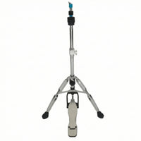 Long-Lasting Hi-Hat Stand with Pedal Stable Hi-Hat Stand with Double-Braced Legs Responsive Drum Hardware High Stability for Drummers, Stage, Rehearsal Studios