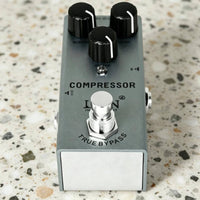 Attack Control Guitar Compressor Pedal Analog Circuit Compressor Pedal All-Metal Housing Audio Effect Box Compact Size