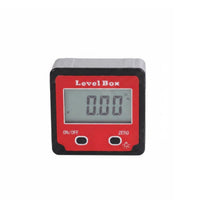 High Precision Digital Inclinometer Auto-Rotating Screen Digital Angle Gauge IP54 Dust and Water Resistant Angle Gauge Reset Function for Carpenters, DIY Enthusiasts, Mechanics, Woodworking, Construction, Workshop, Automotive Repair