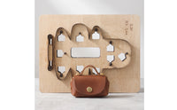 Mini Leather Cutting Die Metal Leather Die Cutting Mold Rectangular Template DIY for Crafters, Hobbyists