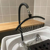Waterfall Shampoo Sprayer Modern Design Shadow Rinse Attachment Salon Wash Basin Sprayer for Beauty Spa