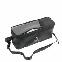 Fishing Tackle Storage Bag Transparent Top Rectangular Tackle Bag Mesh Textile Zippered Closure