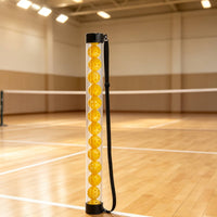 Pickleball Pickup Tube Portable Pickleball Retriever with Shoulder Strap Athletic Gear for Coaches