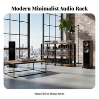Amplifier Stand Maximum Ventilation Multi-Layer Audio Rack Sturdy and High-Fidelity Equipment Stand for Audiophiles