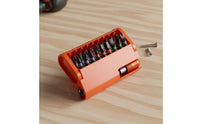 High Hardness S2 Steel Hex Shank Bit Set Rustproof Screwdriver Bit Kit Portable Tool Accessory Color Coded for Automotive Maintenance