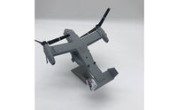 VTOL Transport Model Rotating Propellers Convertiplane Aircraft Model Authentic Detailing Diecast Plane for Aviation Enthusiasts