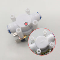 Quick-Connect Solenoid Valve 24V Inlet Water Solenoid Valve Flame-Retardant Compact