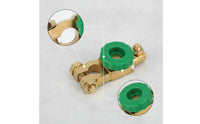 Battery Disconnect Switch Clamp-Style Battery Switch with Rotary Knob Parasitic Drain Mitigation 12v-24v Compatible