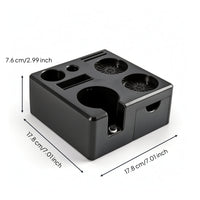 Espresso Tampering Station Compact Espresso Tamper Station with Drawer