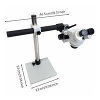 Scalable Stereo Optical Instrument 7X-45X Stereo Scalable Optical Instrument Binocular for Technicians, Engravers, Jewelry Setting, Electronic Repair