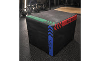 Soft Plyometric Box Anti-Slip Surface Plyometric Exercise Box Reinforced Stitched Edges Fitness Equipment