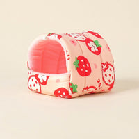 Warm Hamster Bed, 15x15 cm Hamster Bed for Budgie, Round Parrot Resting Place Bed for Winter, Rat Hammock and Hamster Hide
