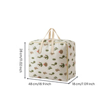 Zippered Storage Bag with Handles Sturdy Oxford Cloth Storage Bag Sturdy Extra Large for Movers, Home Organization, Dorm Rooms