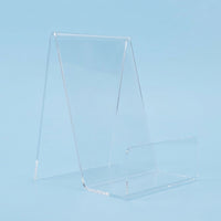 Acrylic literature Stand for Desktop Display, Transparent Holder for Reading, Music Sheet, Freestanding Menu Support for Kitchen