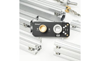 Accurate Positioning Aluminum Profile Drilling Jig Quick Clamping Aluminum Extrusion Hole Guide Easy to Use 30 45 90 Degree Drill Guide for DIY Woodworkers, Furniture Makers, Workshop, Metalworking