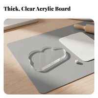 U-Shaped Clay Press Transparent Acrylic Clay Press Multi-Functional for Children