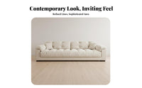Cumulus Sofa Elephant Ear Armrests Living Room Furniture Modern Minimalist aesthetic Couch for Apartment Dwellers, Families, Small Spaces, Lounge Area, Home